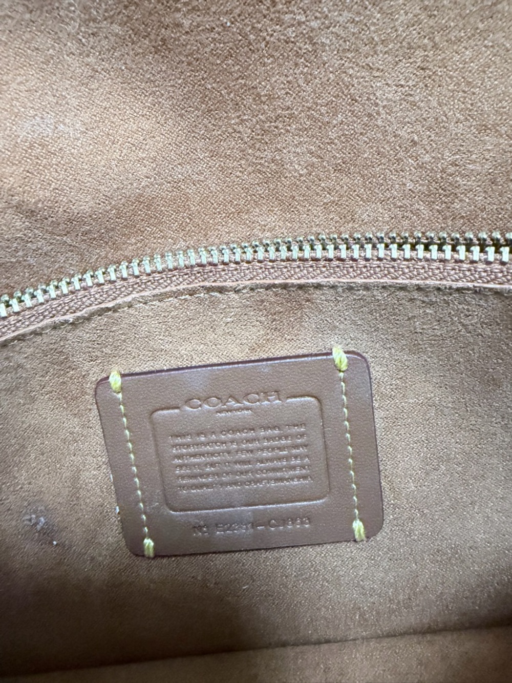 Coach Tabby Chain Crossbody Clutch Braided WINE Pebble Leather CJ863 - Picture 6 of 6